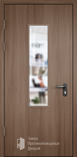 Фото двери «МДФ однопольная со стеклом №7» в Мытищам