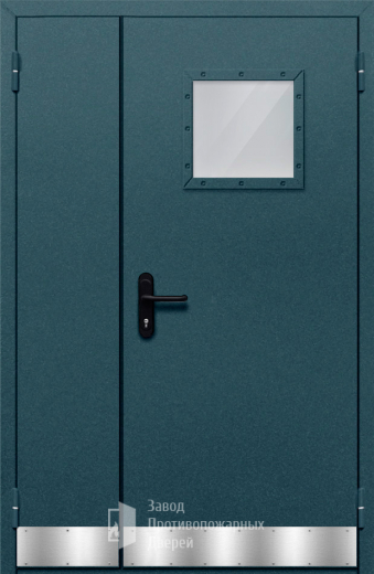 Фото двери «Полуторная с отбойником №32» в Мытищам