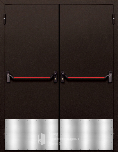 Фото двери «Двупольная с отбойником №46» в Мытищам