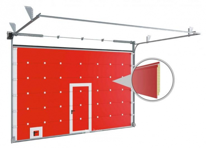 Фото «Секционные ворота EI 60 №8» в Мытищам