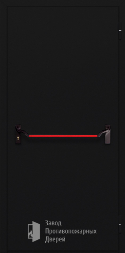 Фото двери «Однопольная глухая с антипаникой №44» в Мытищам