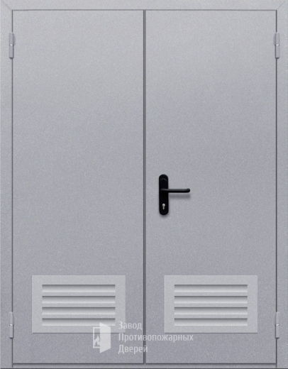 Фото двери «Двупольная с решеткой» в Мытищам