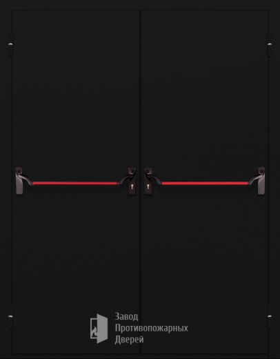 Фото двери «Двупольная глухая с антипаникой №14» в Мытищам