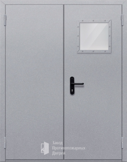 Фото двери «Двупольная со стеклопакетом» в Мытищам