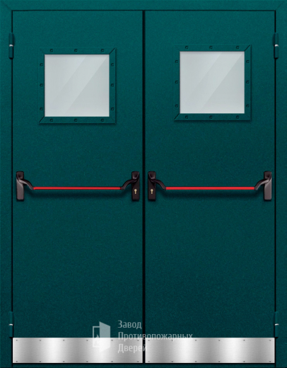 Фото двери «Двупольная с отбойником №32» в Мытищам