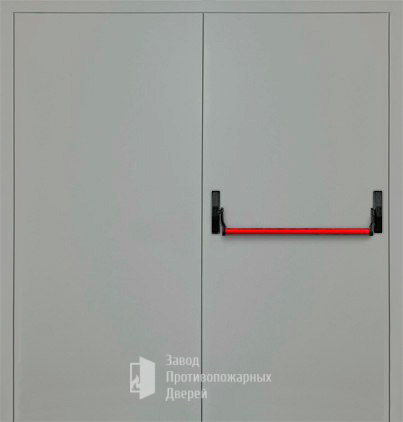 Фото двери «Двупольная глухая с антипаникой (1 створка) EI-30» в Мытищам