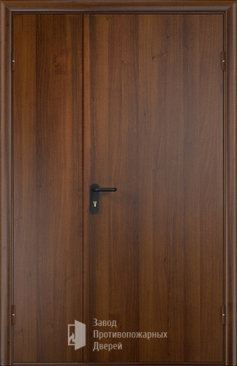 Фото двери «Полуторная МДФ глухая EI-30» в Мытищам