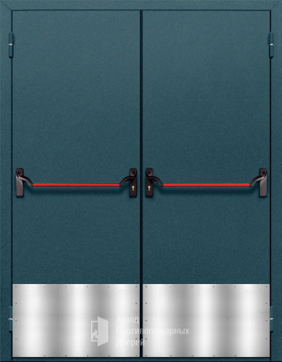 Фото двери «Двупольная с отбойником №36» в Мытищам