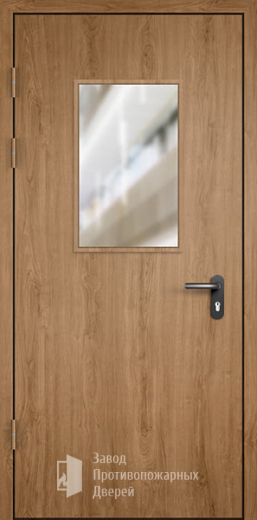 Фото двери «МДФ однопольная со стеклом №8» в Мытищам