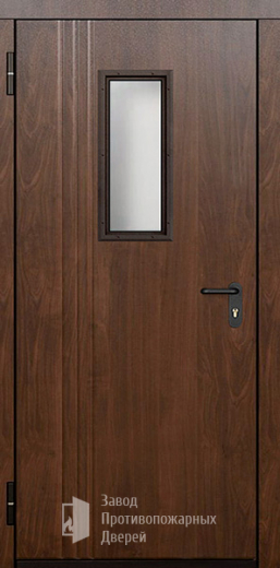 Фото двери «Однопольная МДФ со стеклом» в Мытищам