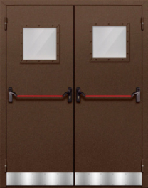 Фото двери «Двупольная с отбойником №38» в Мытищам