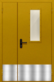 Фото двери «Полуторная с отбойником №28» в Мытищам