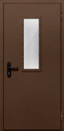 Фото двери «Однопольная со стеклом №58» в Мытищам