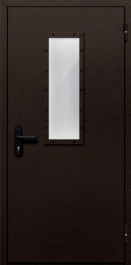 Фото двери «Однопольная со стеклом №510» в Мытищам