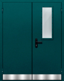 Фото двери «Двупольная с отбойником №33» в Мытищам