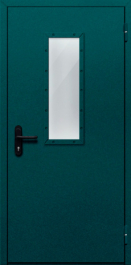 Фото двери «Однопольная со стеклом №56» в Мытищам