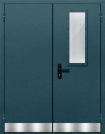 Фото двери «Двупольная с отбойником №34» в Мытищам