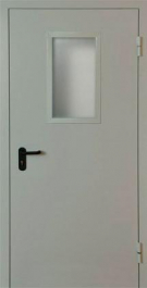 Фото двери «Однопольная со стеклопакетом EI-30» в Мытищам