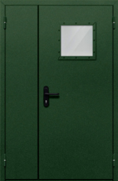 Фото двери «Полуторная со стеклом №89» в Мытищам