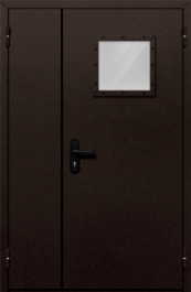 Фото двери «Полуторная со стеклом №810» в Мытищам