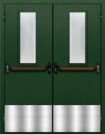 Фото двери «Двупольная с отбойником №40» в Мытищам
