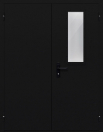 Фото двери «Двупольная со одним стеклом №44» в Мытищам