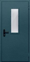 Фото двери «Однопольная со стеклом №57» в Мытищам