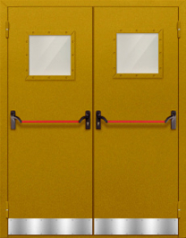Фото двери «Двупольная с отбойником №28» в Мытищам