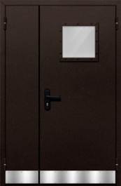 Фото двери «Полуторная с отбойником №42» в Мытищам