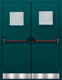 Фото двери «Двупольная с отбойником №32» в Мытищам