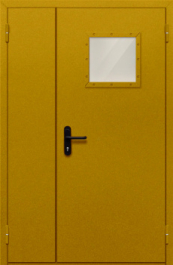 Фото двери «Полуторная со стеклом №85» в Мытищам